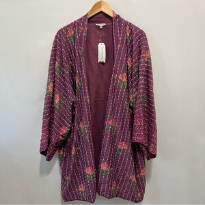 Earthbound Floral Kimono